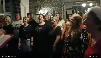 Jingle Bells - Arr. Audrey Snyder - Chesterfield Arms Gig - Dec 2019